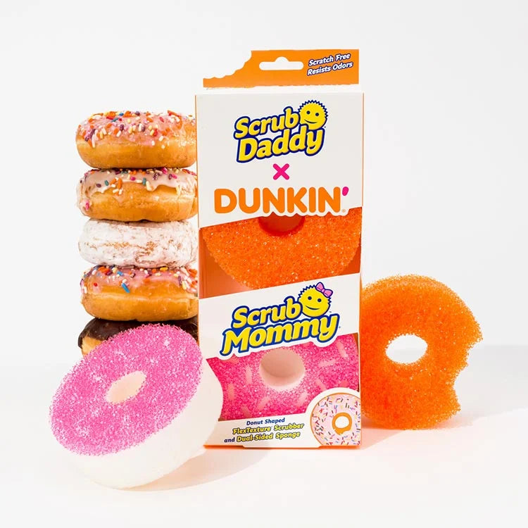 Scrub Daddy X Dunkin’ Donut Shaped Sponges