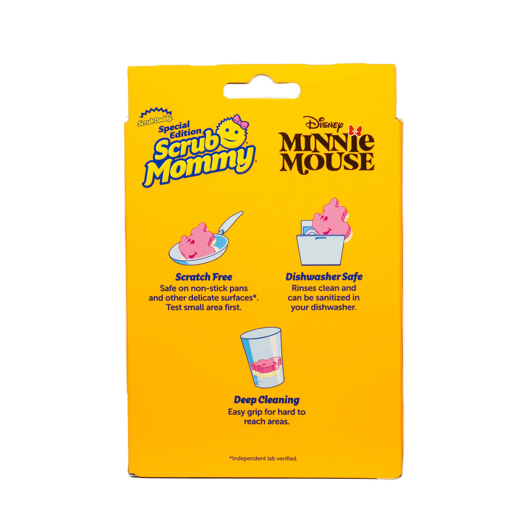 Disney Minnie Mouse Scrub Mommy Sponge (3ct)