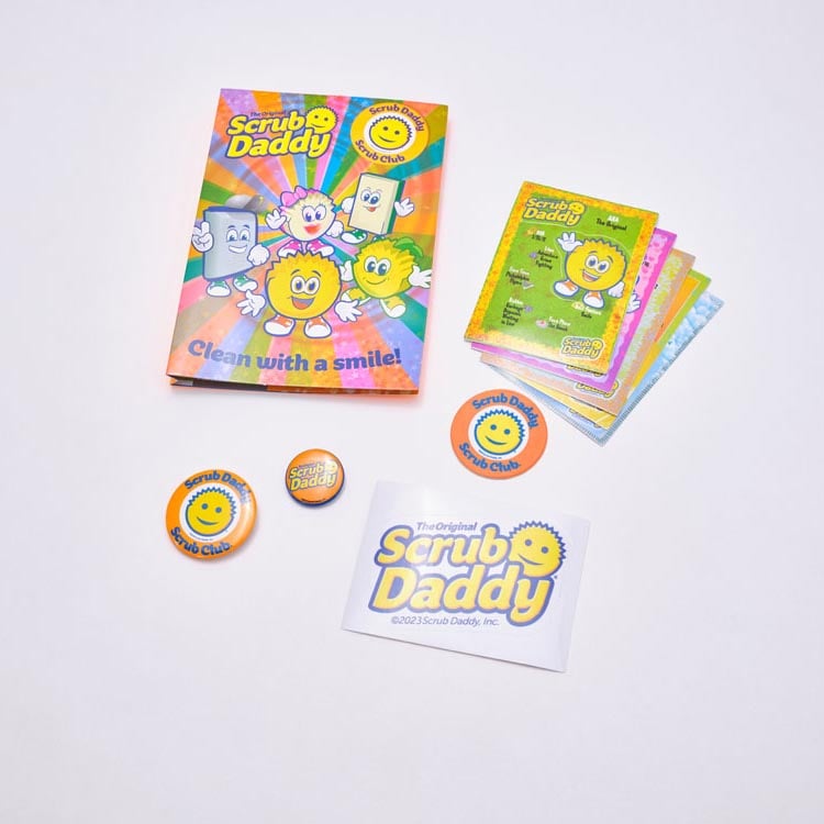 Scrub Daddy Sticker Book